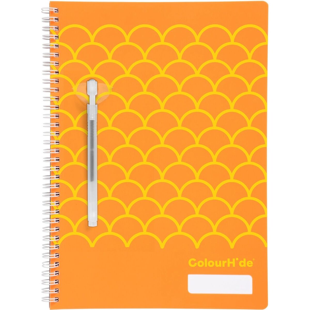 COLOURHIDE MY NOTEBOOKS Designer A4 120 Page Orange Colourhide