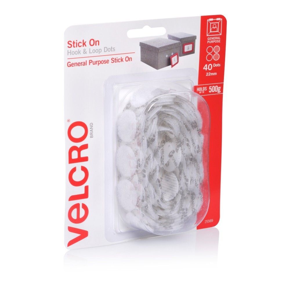 Velcro shop hook dots