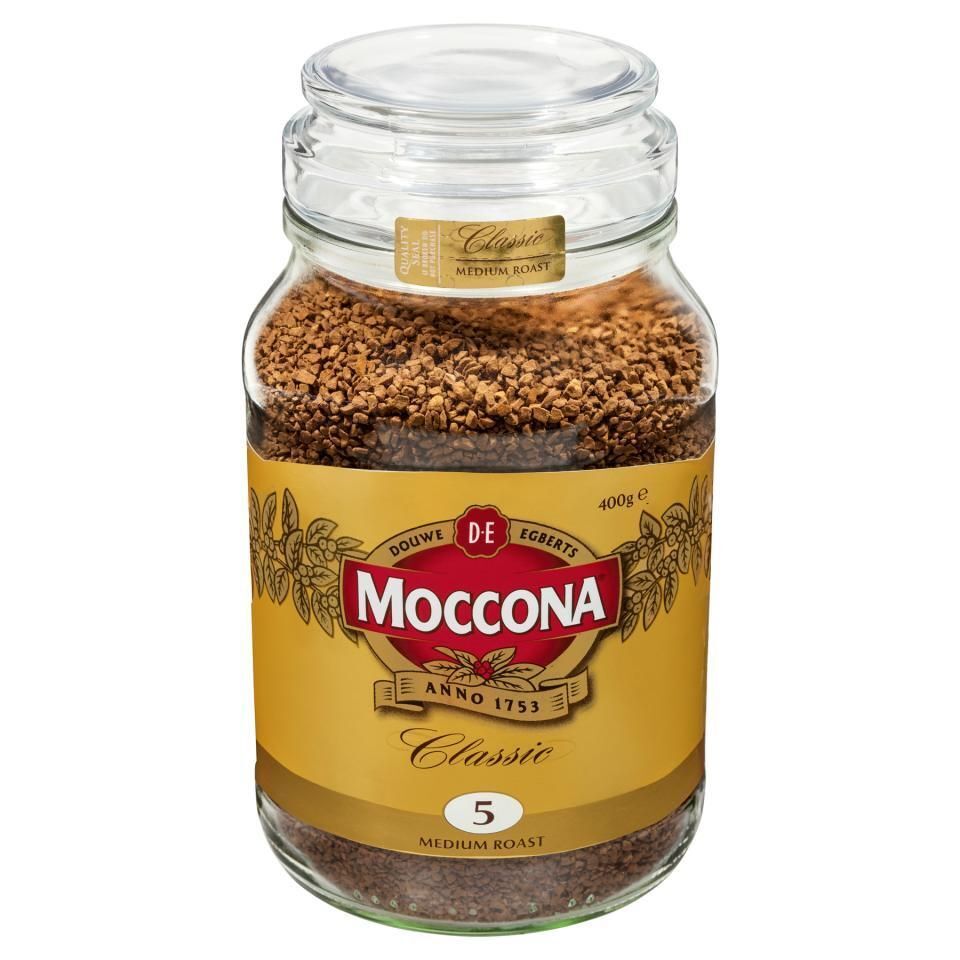 MOCCONA CLASSIC MEDIUM ROAST INSTANT COFFEE 400g Jar Moccona