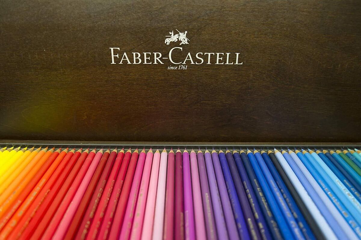 Faber-Castell Colour Pencil Polychromos wood case of 120