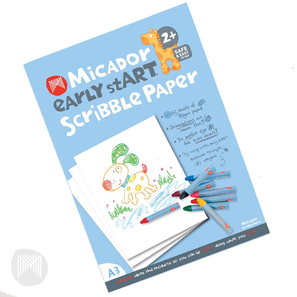 Micador - Junior Kids Drawing Paper A3 Pad