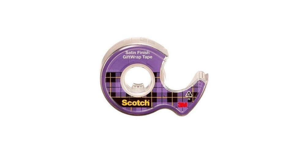 Scotch GiftWrap satin Tape Refill roll 19mm x 25m