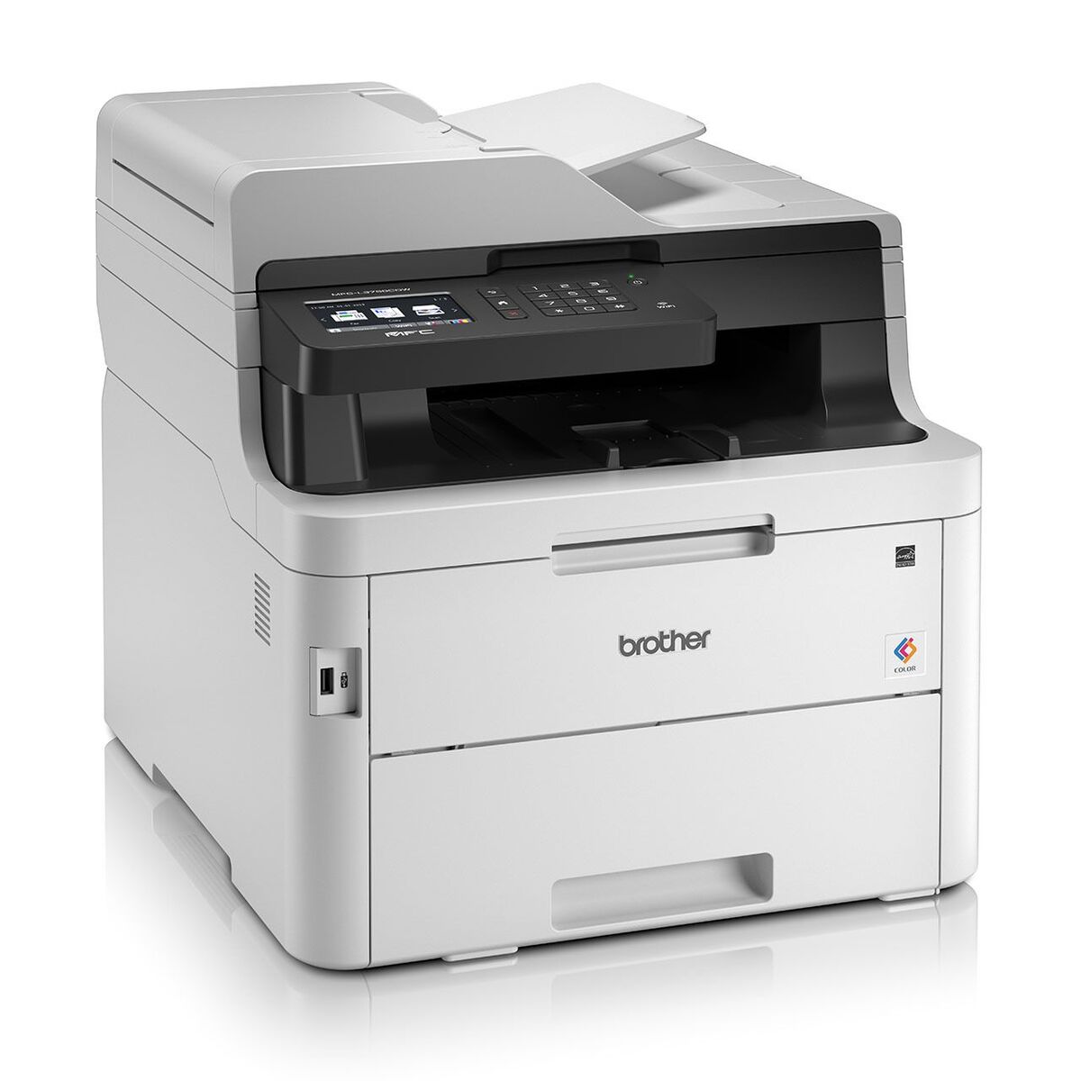 BROTHER MFCL3745CDW A4 COLOUR Laser MultiFunction Centre Wireless Duplex Print & Fax Brother