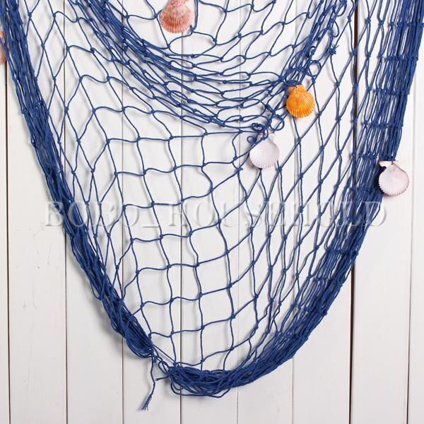 Ec Decorative Fish Net Blue 6M X1.8M