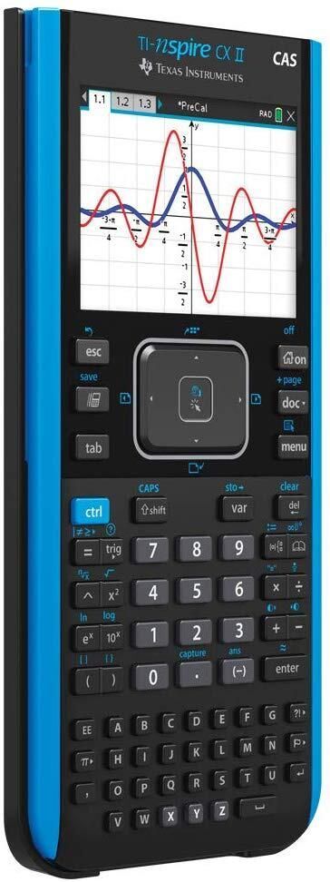 TEXAS INSTRUMENTS TI-NSPIRE CX II CAS Graphing Calculator - Texas