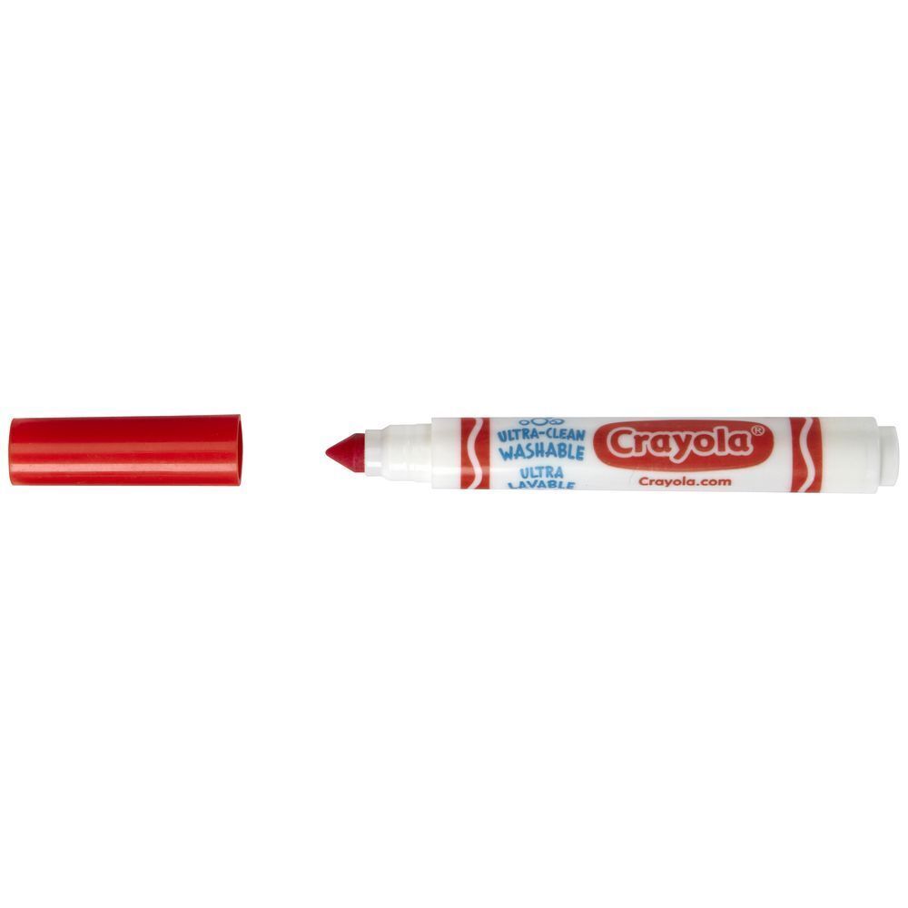 CRAYOLA ULTRA CLEAN MARKERS REDMarkersOffice Stationery near me