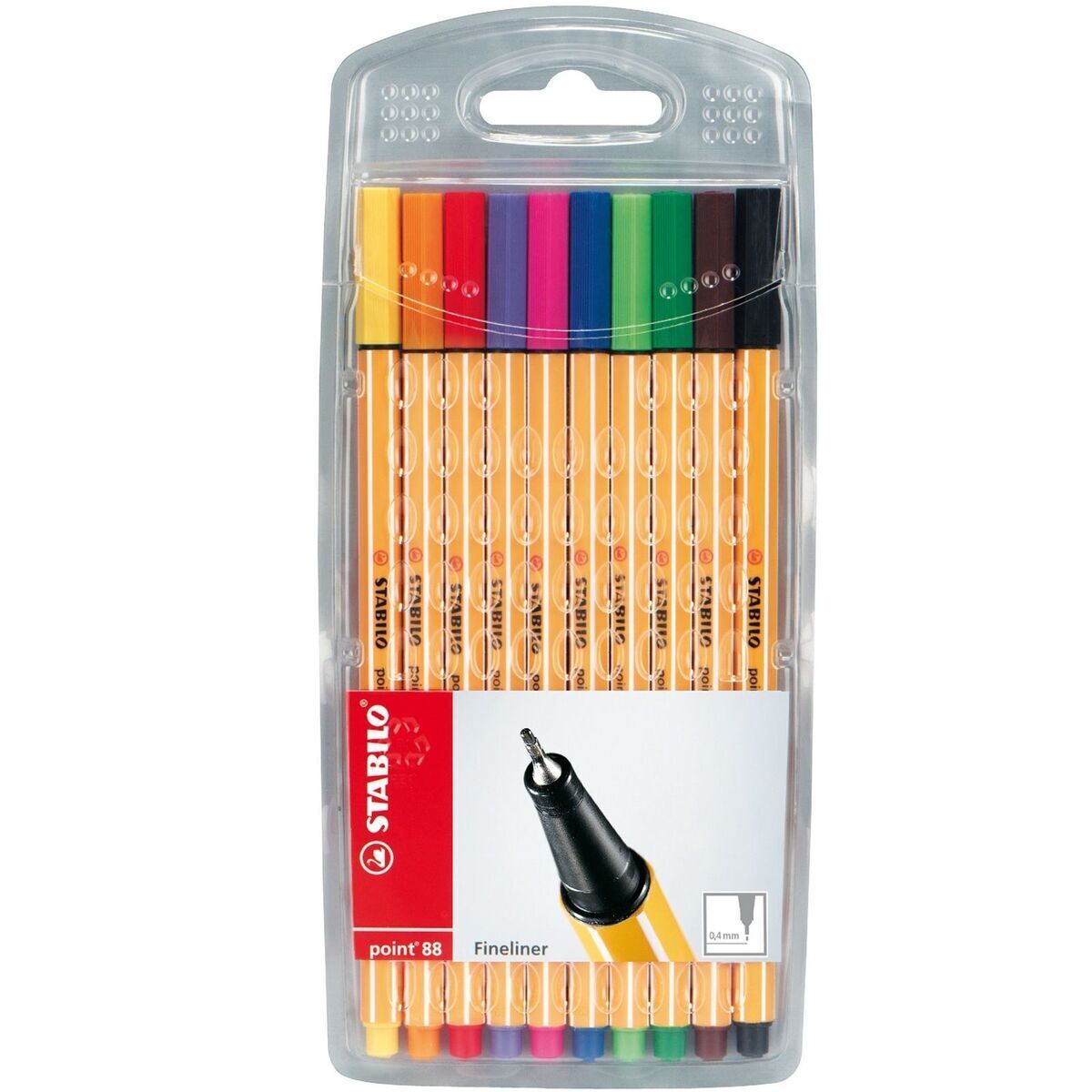 Review: Stabilo Point 88 Mini Fineliner 0.4 mm 18-Color Set - The  Well-Appointed Desk