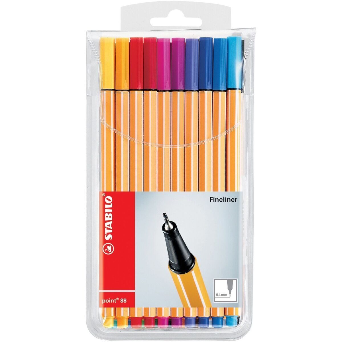 Review: Stabilo Point 88 Mini Fineliner 0.4 mm 18-Color Set - The  Well-Appointed Desk