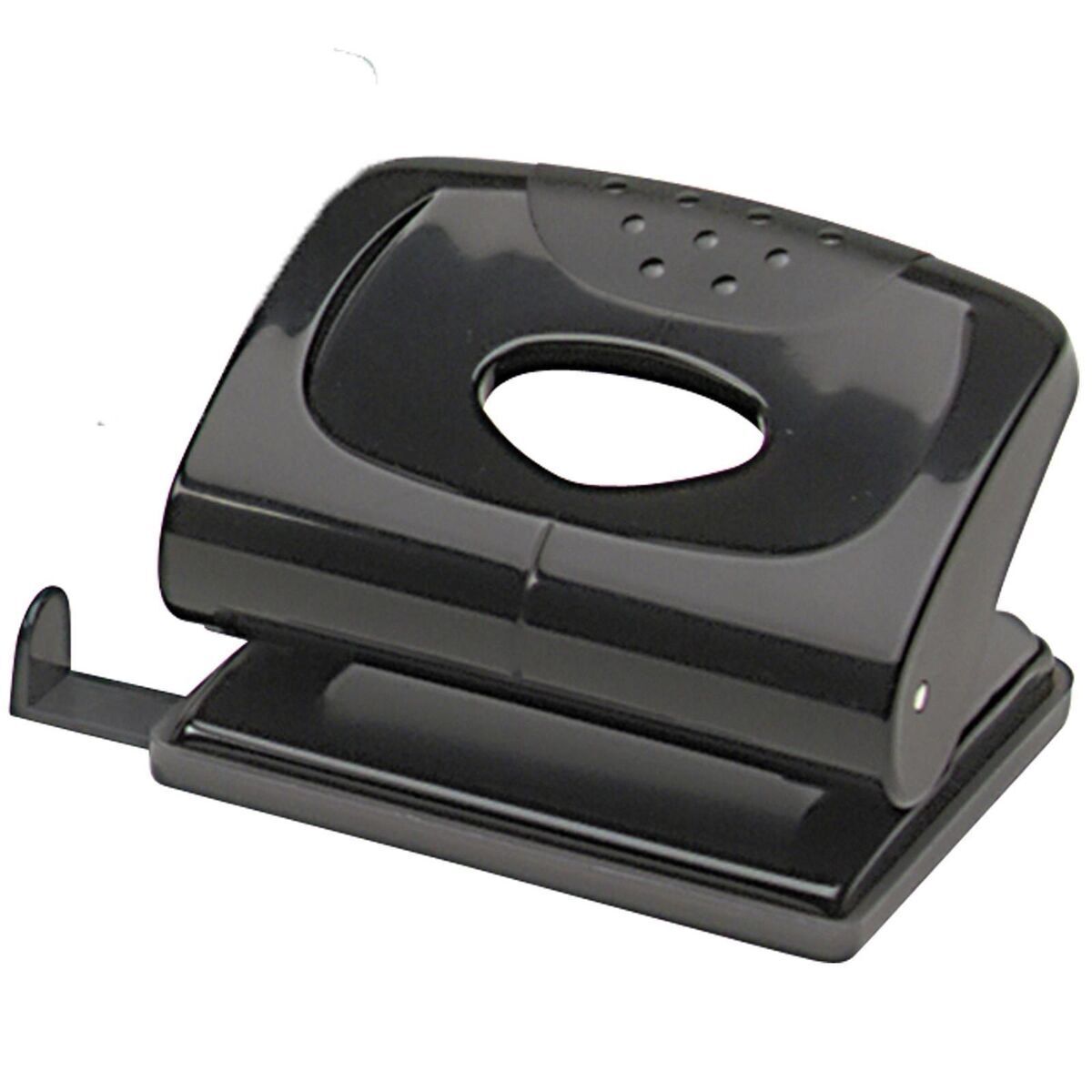 Quill Brand® Black 3-Hole Punch, 30 Sheet Capacity