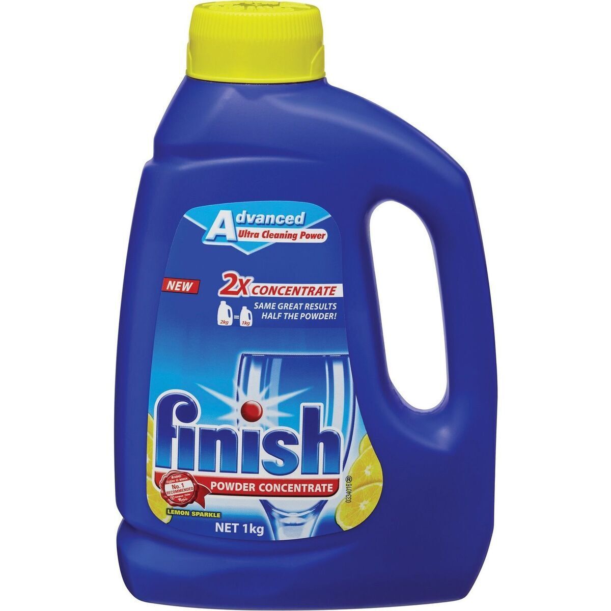 Finish Dishwasher Powder 1Kg Lemon Concentrate