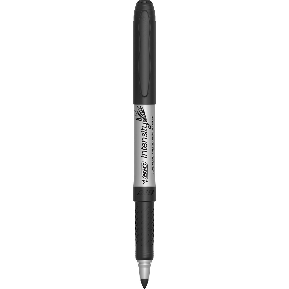 School Smart Non-Toxic Quick-drying Water Resistant Permanent Marker, 1.0 mm Fine Tip, Black, Pack of 48