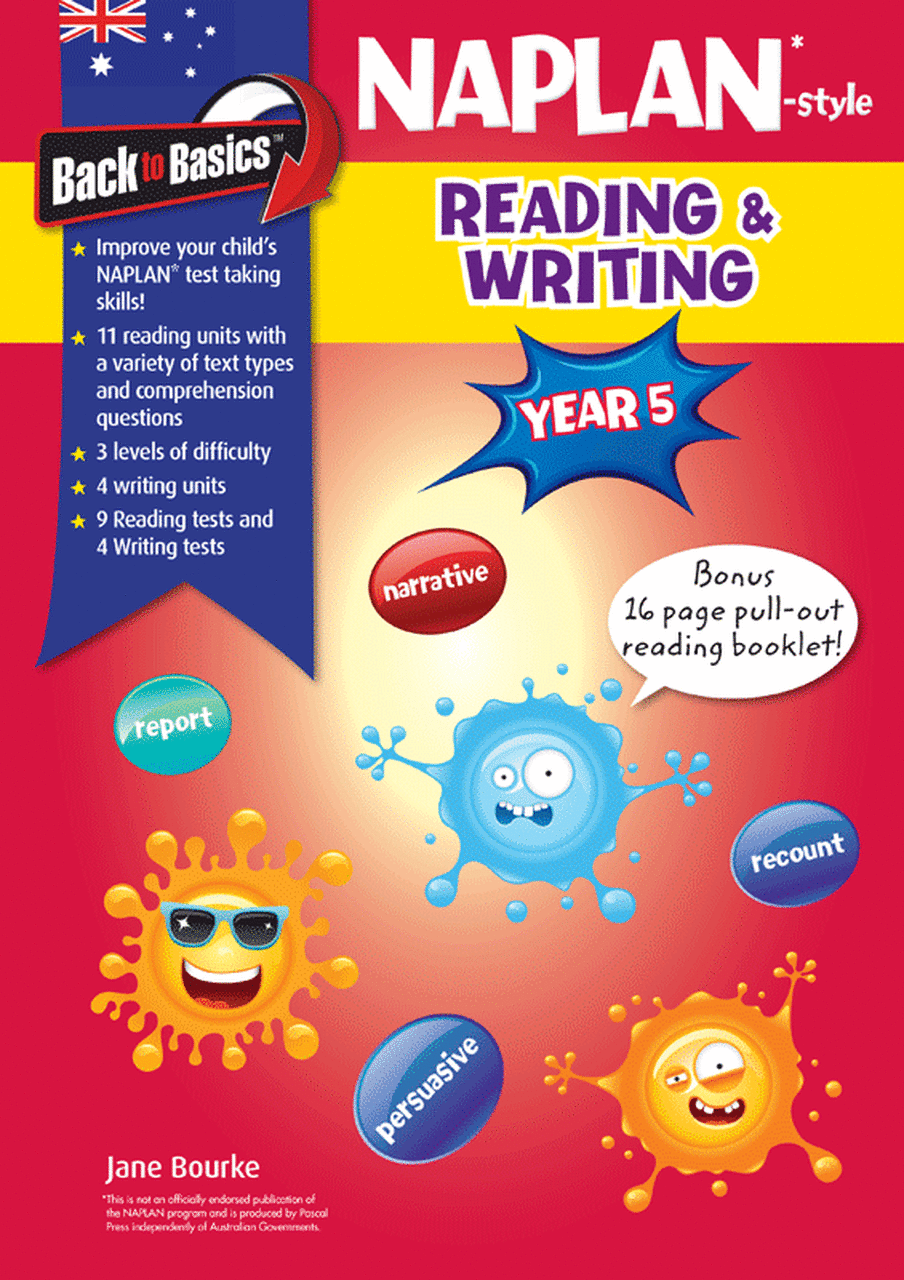 Reading　Back　NAPLAN*-style　Basics-　Year　to　Blake's　Writing