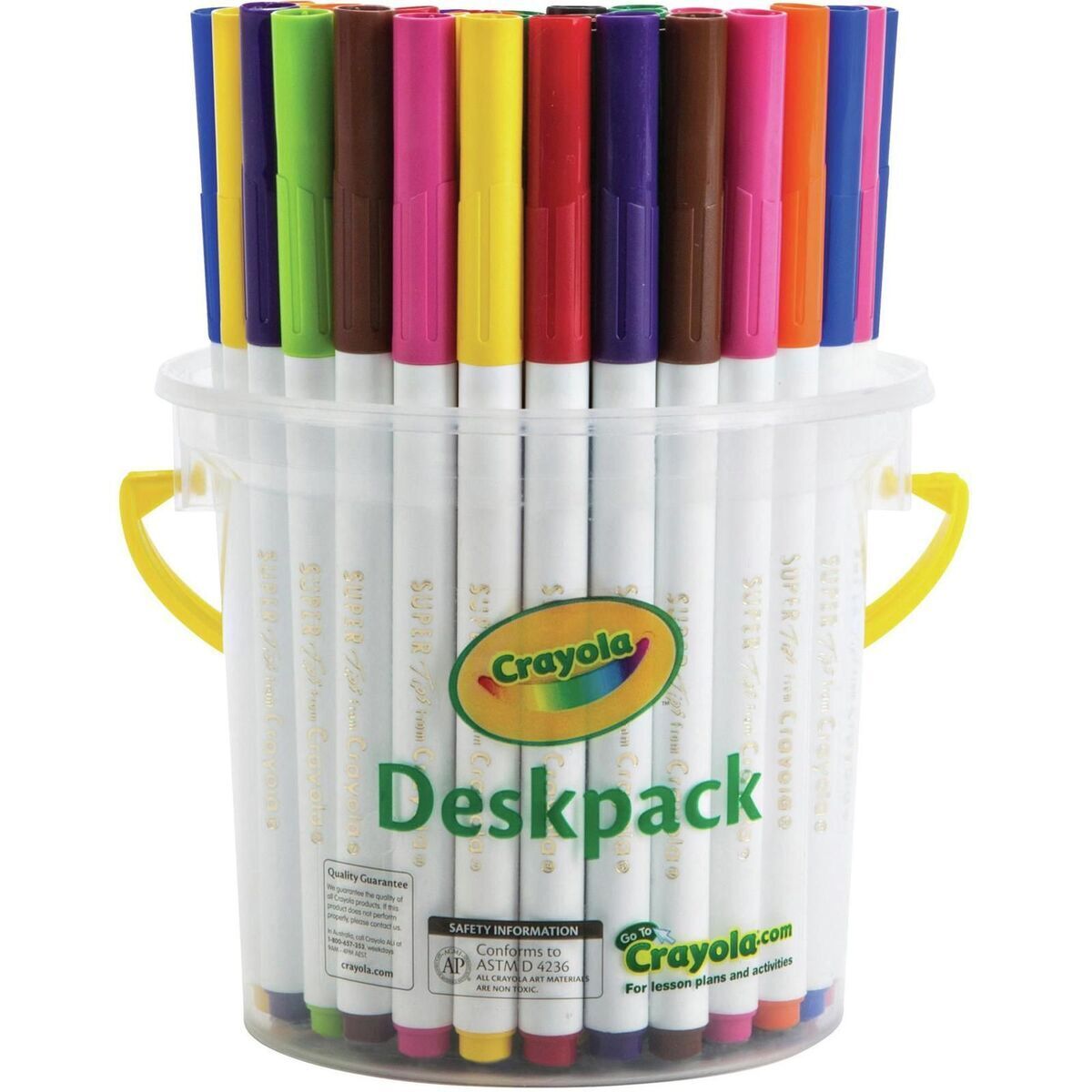 Crayola Super Tips Washable Markers, 100 Count – Crayola Canada