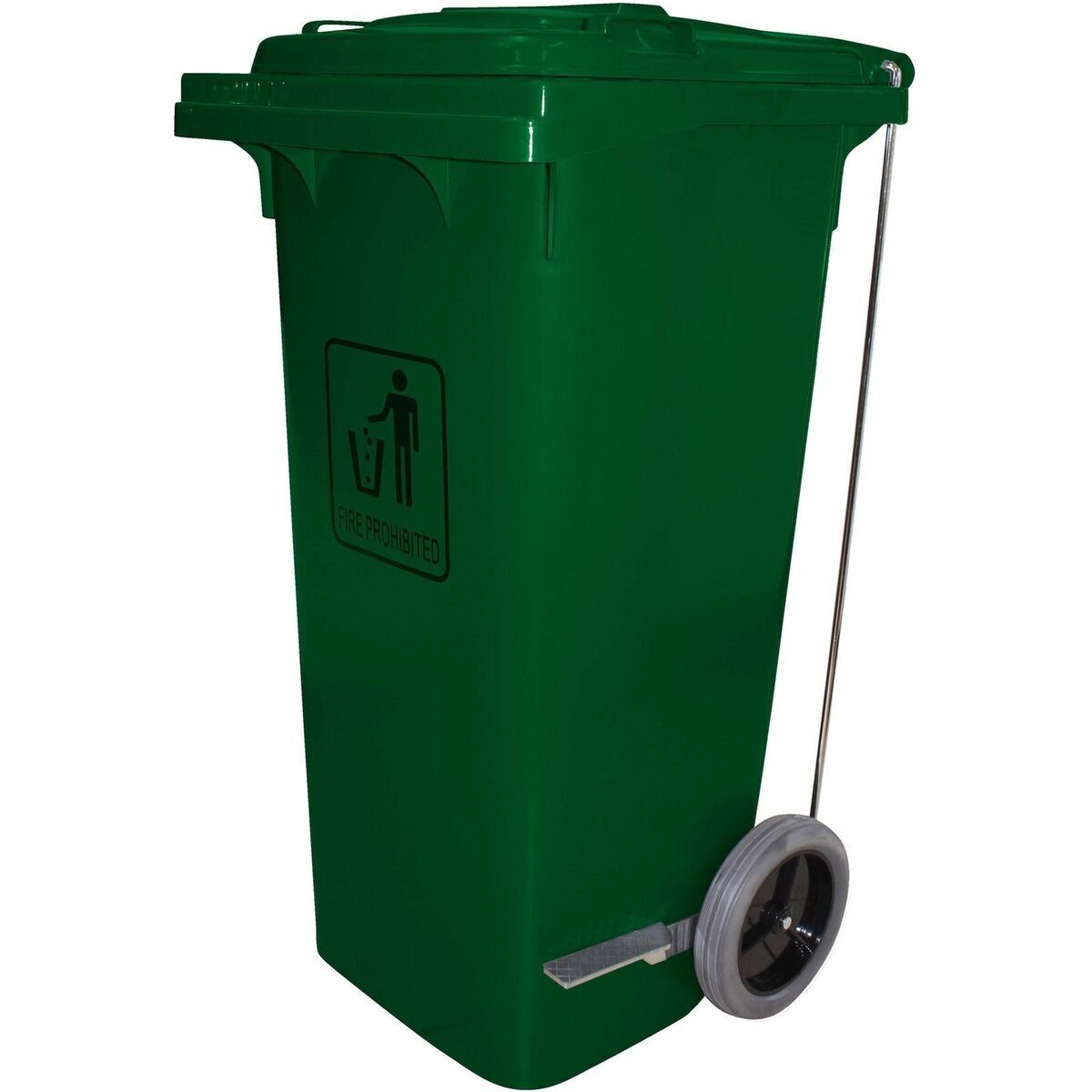 CLEANLINK TROLLEY GARBAGE BIN Heavy Duty With Foot Pedal 240 Litre 740