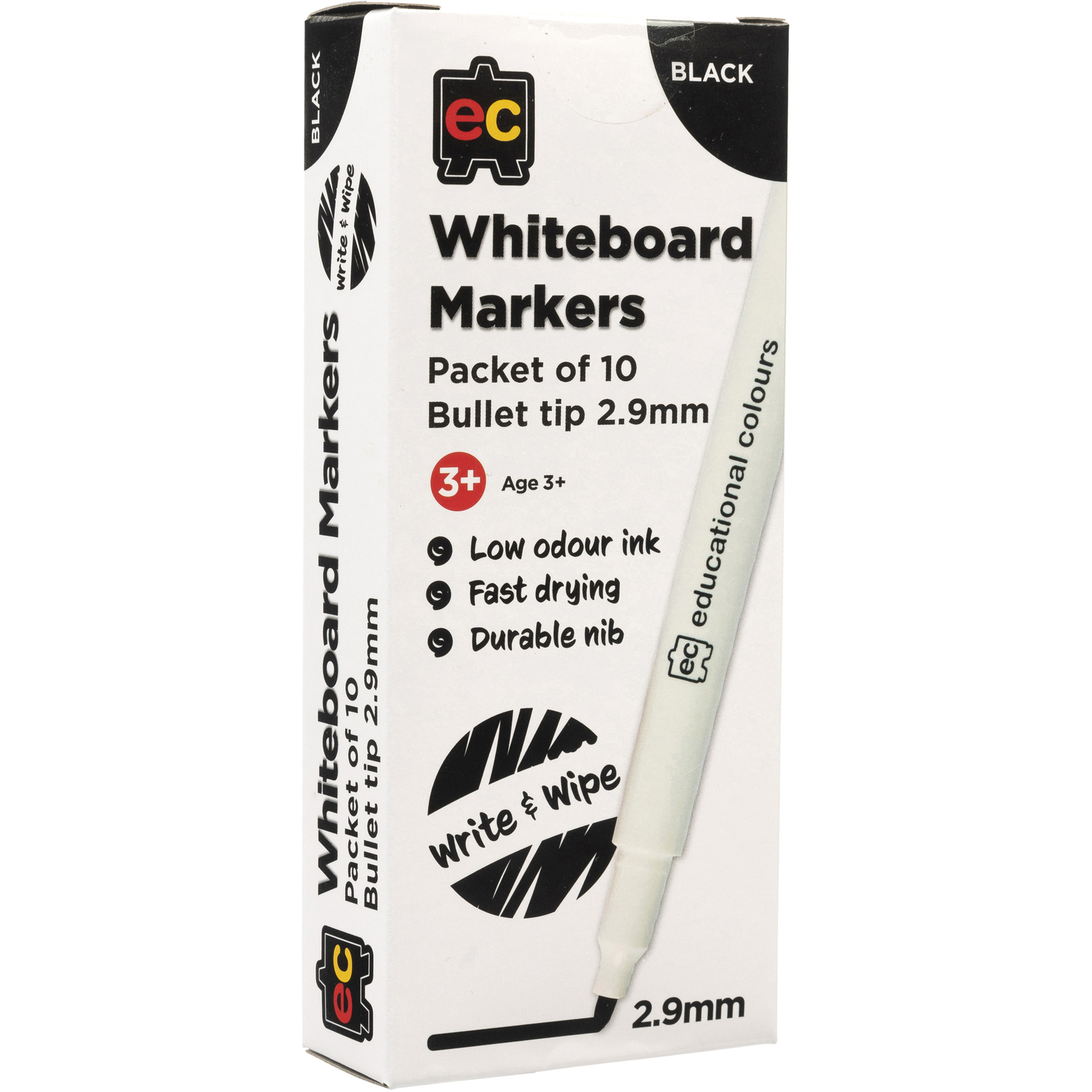 Markers & Highlighters - Staedtler Lumocolor Whiteboard Marker 351 Bullet  Point Assorted Colours Box of 10 - Your Home for Office Supplies &  Stationery in Australia