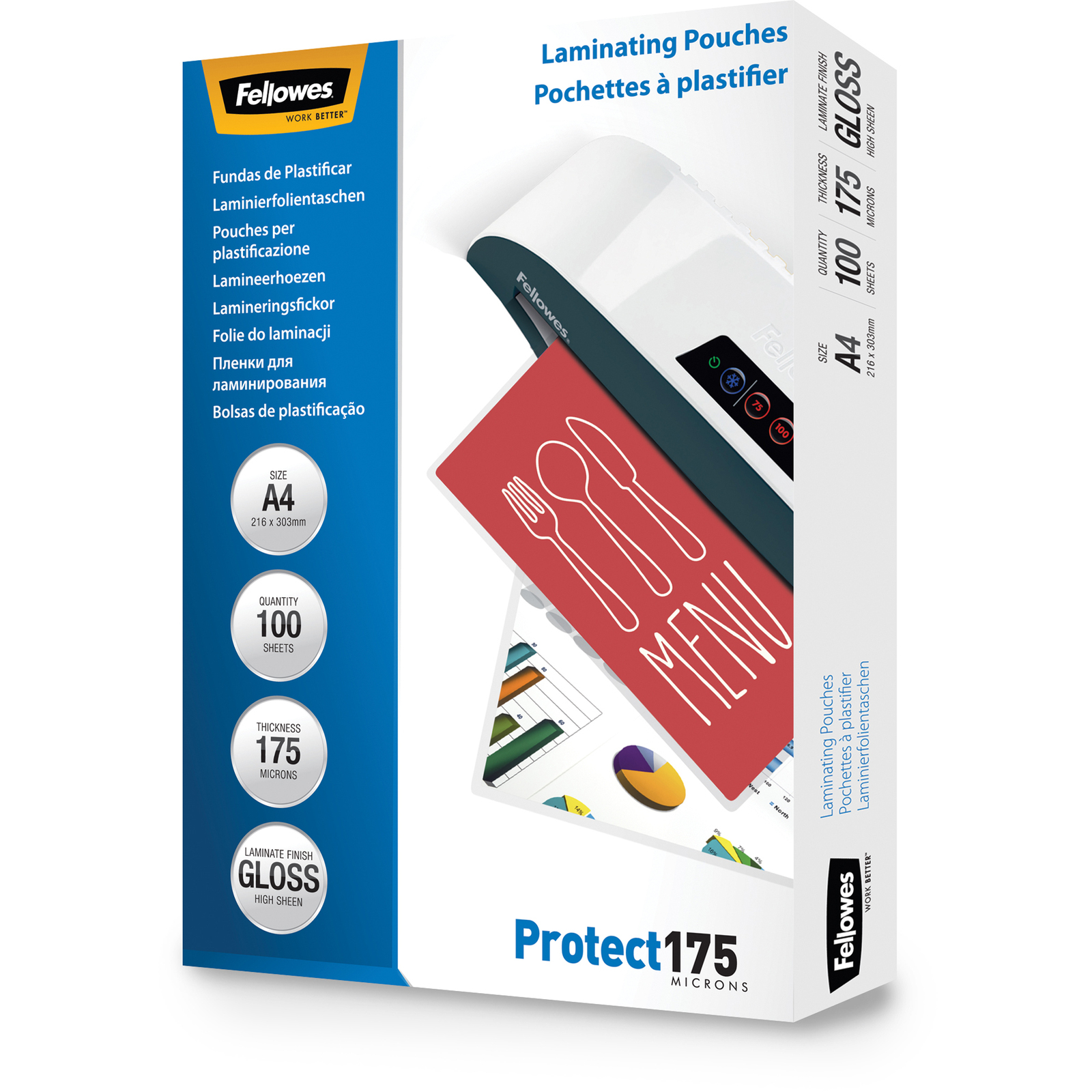 Imagelast Laminating A4 Micron Pack Of 100