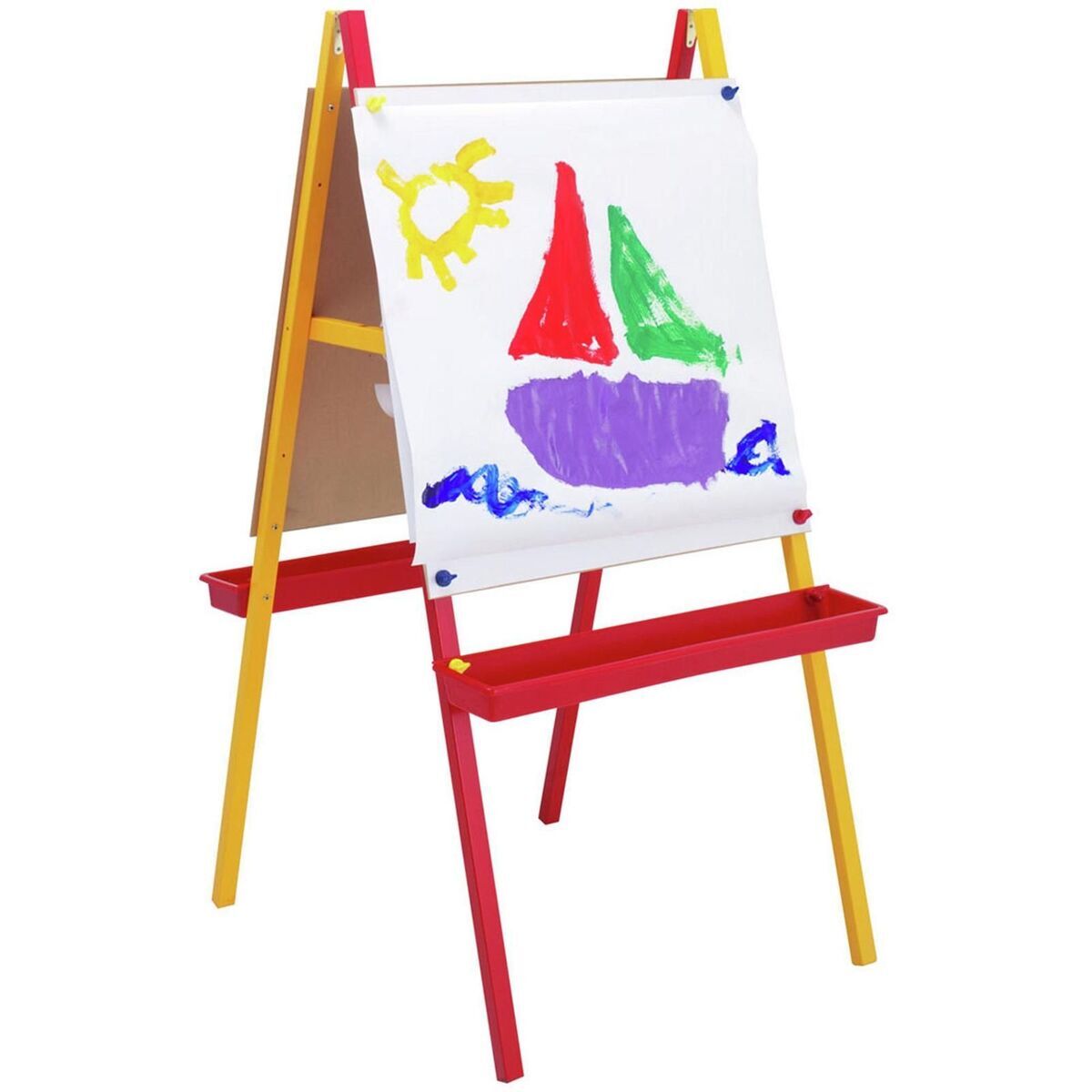 Wood Easels, Easel Stand for Painting, Art, and Crafts (9 x 14.8 in, 12 Pack)