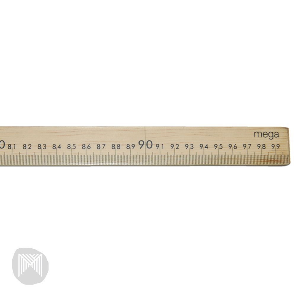CELCO Polished Wood Ruler 30cm