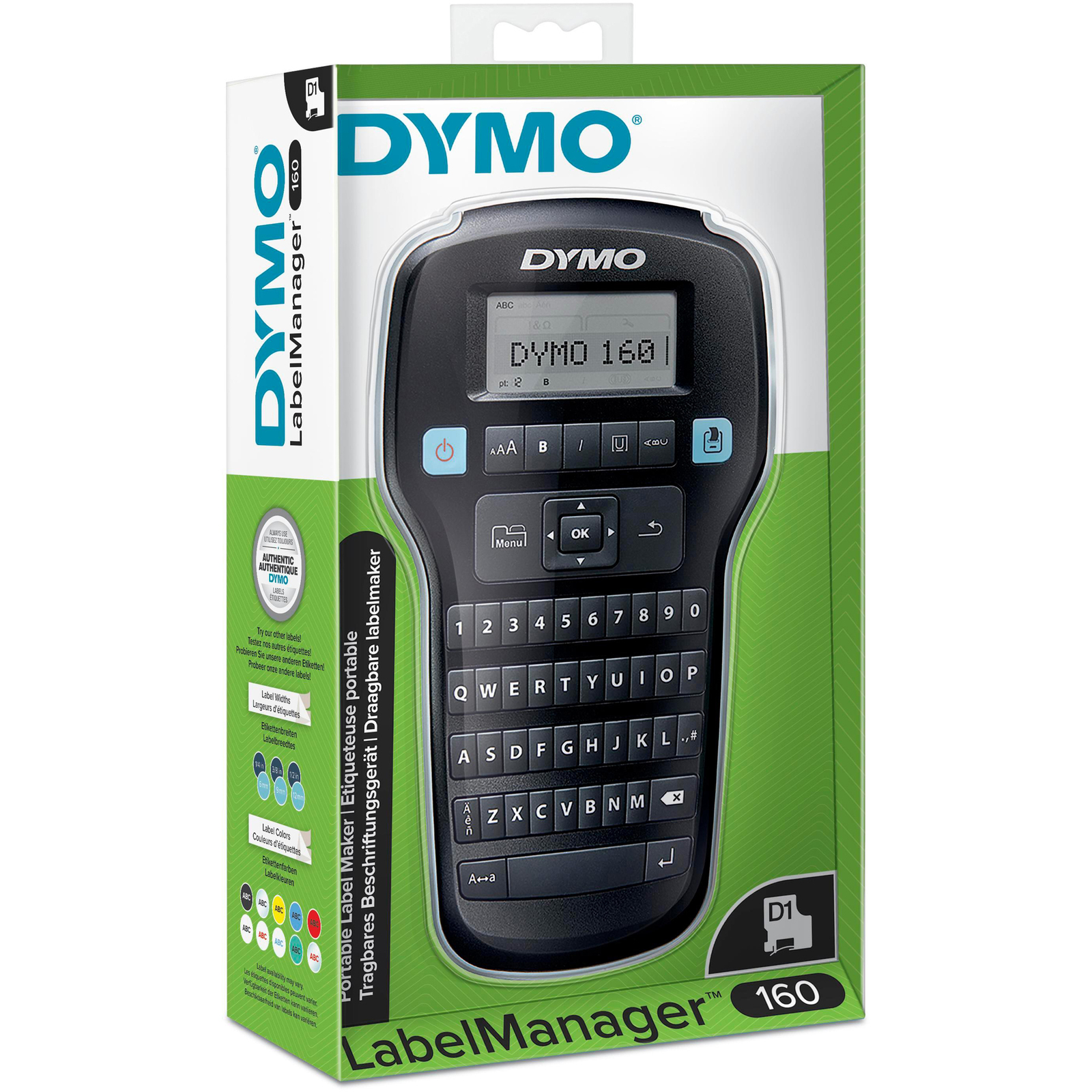 Dymo Labelmanager 160 Label Maker Black