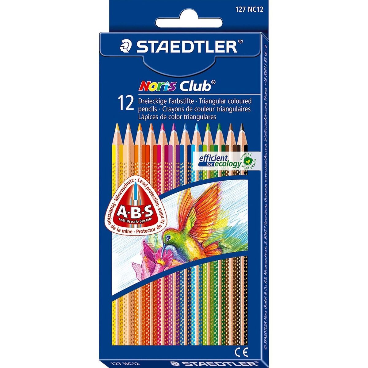 Set de 10 crayons de couleur Staedtler® Noris Club® Super Jumbo