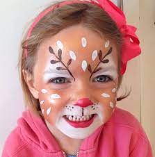 reindeer face paint