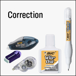 Correction-Office stationery