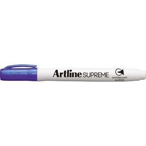 Artline Supreme Whiteboard Marker 1.5mm Bullet Nib Purple