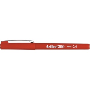 MARKER ARTLINE 204 0.4MM FAX BLACK Blue Ink Group