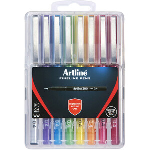 MARKER ARTLINE 204 0.4MM FAX BLACK Blue Ink Group