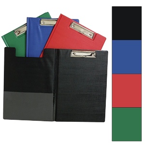 MARBIG PVC CLIPFOLDERS Assorted A4