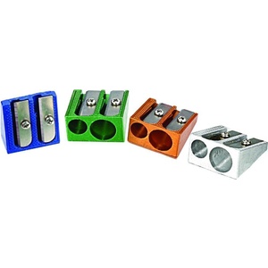 Osmer 2 Hole Aluminium Metal Sharpener Assorted