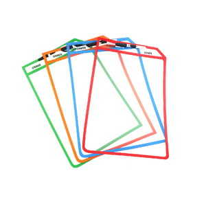 Osmer Write N Wipe Erasable Sleeve Whiteboard Marker Included A4 Assorted Trim | Each