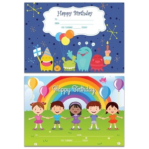 AVERY 69646 Rectangular Happy Birthday Certificates 148mm x 210mm Pack of 36