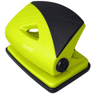 BANTEX FRUITS 2 HOLE PUNCH 18 Sheet Capacity Lime