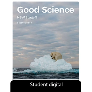 Matilda Education GOOD SCIENCE NSW Stage 5 Student Book - 15 Month digital reactivation code