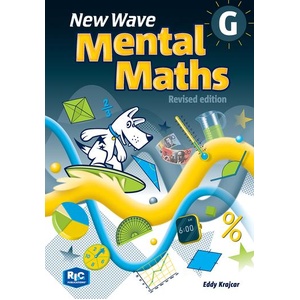 RIC PUBLICATIONS New Wave Mental Maths Book G- Year 7 Revised Edition