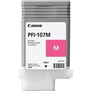 Canon Pfi-107M  Genuine Magenta Ink Cartridge 130Ml