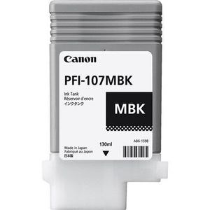 Canon Pfi-107Mbk  Genuine Matte Black Ink Cartridge 130Ml