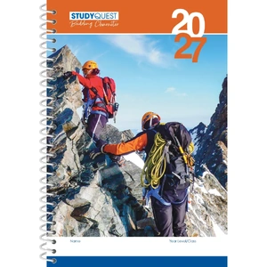 2027 Createl StudyQuest Years 7-12 Student Diary Coil  168mm x 248mm 