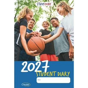 2027 Createl StudyZone Years 7-12 Student Diary Bound
