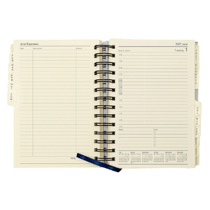 2027 Debden Elite Diary Compact  Refill 127mm x 190mm  Day to a Page