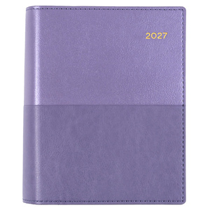 2027 Collins Vanessa Diary A6 Day To A Page Purple