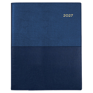 2027 Collins Vanessa Diary Quarto Vertical Week To View Blue