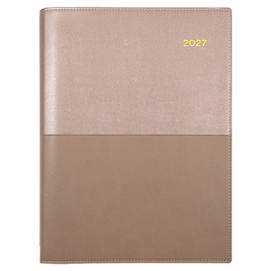 2027 Collins Vanessa  Diary  A4 Week To View Champagne