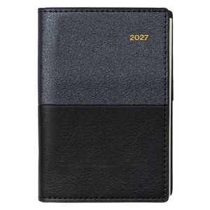 2027 Collins Vanessa Diary B7R Week To View Black