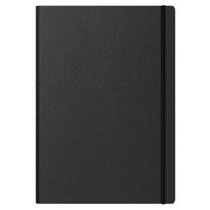 2027 Collins Legacy Diary A4 Day To A Page Black