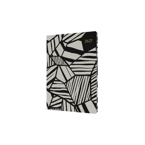 Collins Bold Mono Financial Year Diary A5 Week To View Bold2 Grey