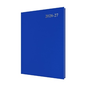 2026–27 Collins Essential Financial Year Diary A4 Day To Page Blue