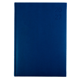 2027 Debden Silhouette Diary  A4 Day To A Page Navy