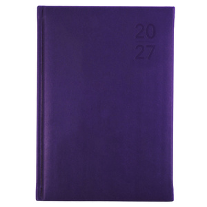 2027 Debden Silhouette Diary A5 Day To A Page Purple